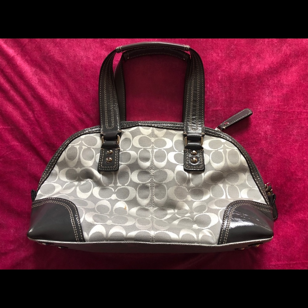 Coach Signature “Hampton” Shoulder Bag - Picture 2 of 5